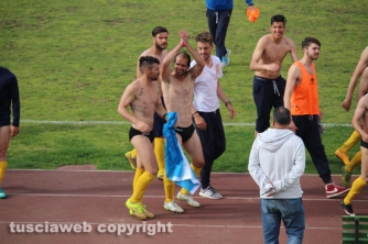 Calcio - Il trionfo della Viterbese - Il trionfo della Viterbese
