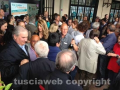 Fioroni festeggia con Michelini