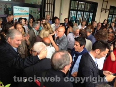 Fioroni festeggia con Michelini