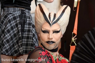Viterbo - Il TusciaPride - La drag queen Gioffrè