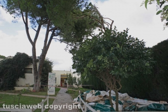Maltempo - Viterbo - Le strutture del Tennis Club danneggiate dal vento