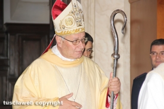 <p>Il vescovo Lino Fumagalli</p>