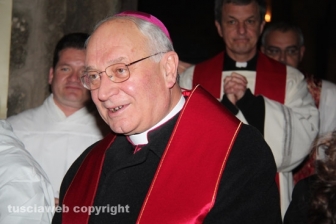 <p>Il vescovo Lino Fumagalli</p>