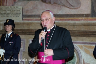 <p>Il vescovo Lino fumagalli</p>