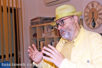 Il vescovo Orazio Francesco Piazza in visita a Tusciaweb