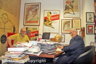 Il vescovo Orazio Francesco Piazza in visita a Tusciaweb