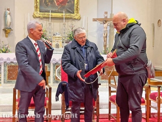 Il vescovo Piazza incontra i facchini del Sodalizio