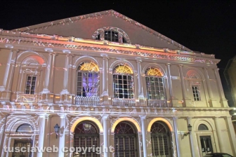 IIl video mapping sul teatro dell'UnioneMG_8650
