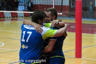 Il Volley club Orte festeggia la salvezza