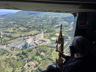 Viterbo - Il volo del cuore di Santa Rosa sulla sua città