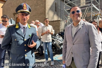 Viterbo - Santa Rosa - San Sisto - Il passaggio dell'elicottero
