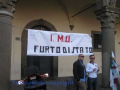 Imu, la Destra in piazza