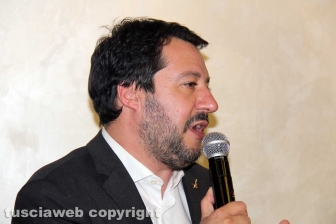 A cena con Matteo Salvini