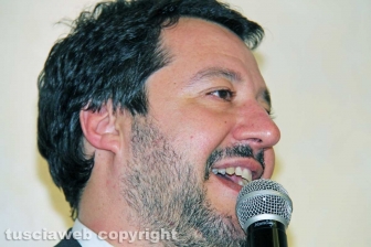 A cena con Matteo Salvini