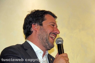 A cena con Matteo Salvini