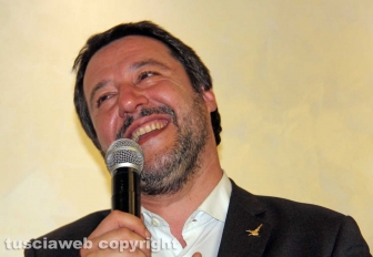 A cena con Matteo Salvini