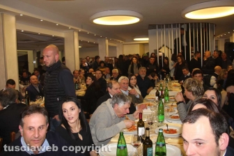 A cena con Matteo Salvini