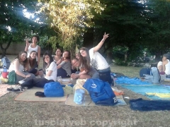 Marco Mengoni - Si dorme in sacco a pelo in attesa del concerto - Foto di Fernando Nobili