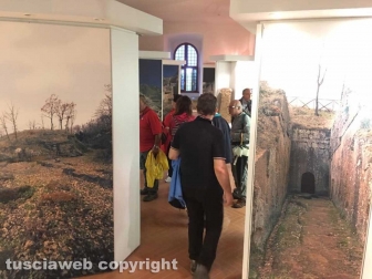 Interno del museo nazionale etrusco