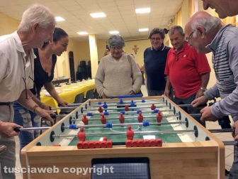 La partita a biliardino