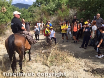 Sabatino di Berardino a cavallo