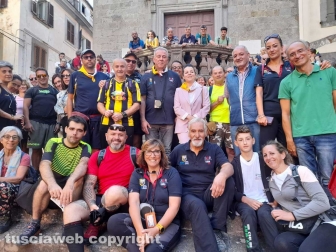 In cammino sulle vie dell'esilio di Santa Rosa