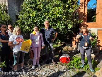 In cammino sulle vie dell'esilio di Santa Rosa