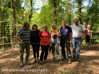 In cammino sulle vie dell'esilio di Santa Rosa