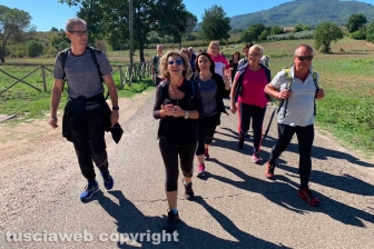 In cammino sulle vie dell’esilio di Santa Rosa da Soriano nel Cimino a Vitorchiano