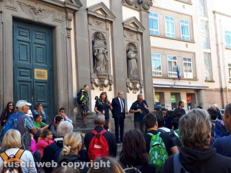 In cammino sulle vie dell'esilio di santa Rosa