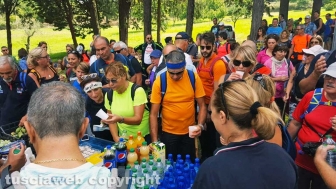 In cammino sulle vie dell'esilio di santa Rosa