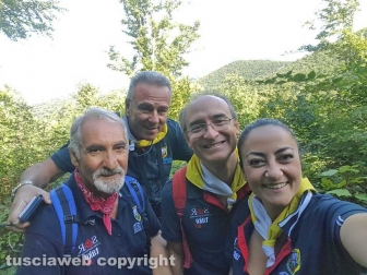 In cammino sulle vie dell'esilio di santa Rosa