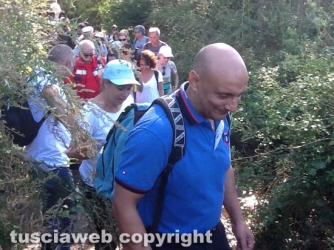 tw-claudiSoriano nel Cimino - In cammino sulle vie dell’esilio di Santa Rosao-piergentili-facchino-di-santa-rosa