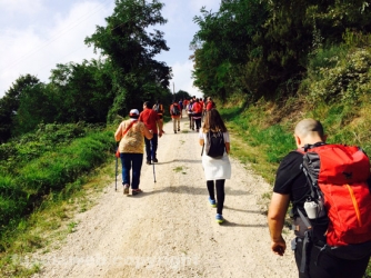 Da Vitorchiano a Viterbo - In cammino sulle vie dell’esilio di Santa Rosa - 2014