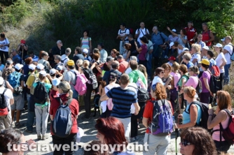 In cammino sulle vie dell’esilio di Santa Rosa