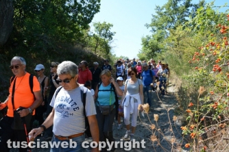 In cammino sulle vie dell’esilio di Santa Rosa
