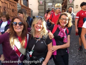 In cammino sulle vie dell'esilio di santa Rosa