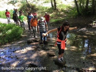 In cammino sulle vie dell'esilio di santa Rosa