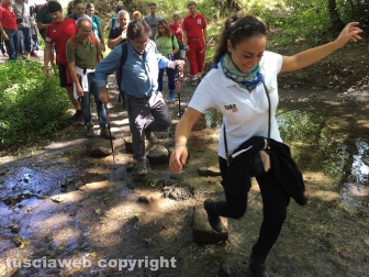 In cammino sulle vie dell'esilio di santa Rosa