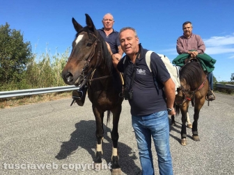 In cammino sulle vie dell'esilio di santa Rosa