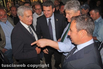 Il ministro Gian Marco Centinaio a Viterbo