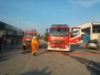 In fiamme l'azienda Vallone