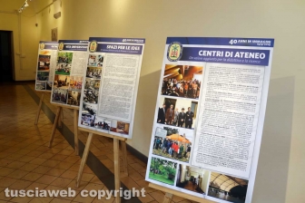 Unitus - La mostra sui 40 anni dell'ateneo