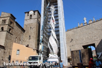 Viterbo - In vetta con santa Rosa