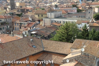 Viterbo - In vetta con santa Rosa