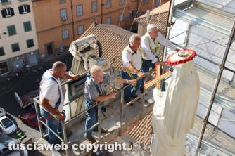 Viterbo - In vetta con santa Rosa