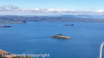In volo sulla Tuscia