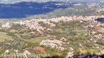 In volo sulla Tuscia