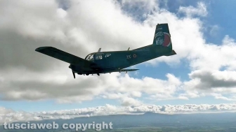 In volo sulla Tuscia