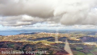 In volo sulla Tuscia